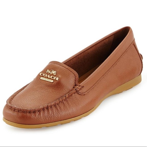 coach driving shoes womens